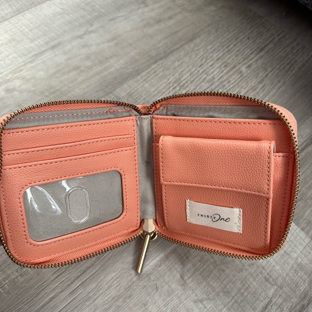 Thirty-One Coral Wallet